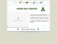 Tablet Screenshot of jardindelcubilete.com